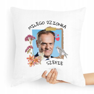 Poduszka Prezent Politycy Donald Tusk Platforma Po
