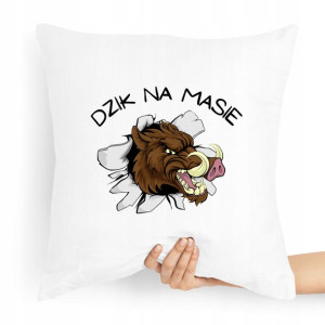 Poduszka Zabawny Prezent Dzik Na Mase