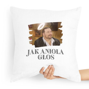 Poduszka Zabawny Prezent Facet Jak Anioła Głos