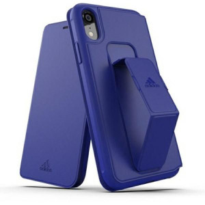 Adidas Sp Folio Grip Case Iphone Xr Niebieski/collegiate Royal 32857
