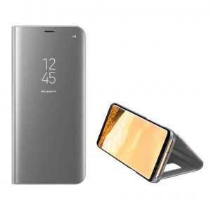 Etui Clear View Samsung S10 Lite G770 /a91 Srebrny/silver