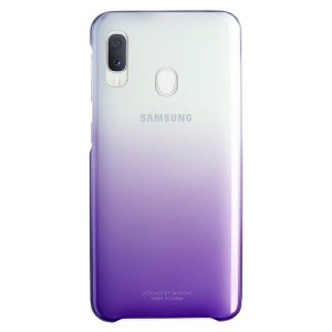 Etui Samsung Ef-aa202cv A20e Gradiation Cover Fioletowy/violet A202