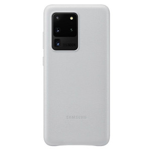 Etui Samsung Ef-vg988ls S20 Ultra G988 Jasno Szary/light Gray Leather Cover