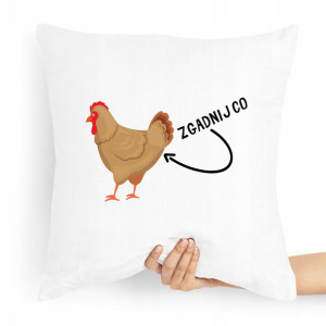 Poduszka Zabawny Prezent Zgadnij Co