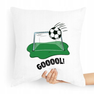 Prezent Poduszka Dla Kibica Gool Bramka