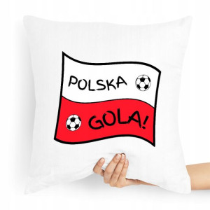 Prezent Poduszka Dla Kibica Polska Gola