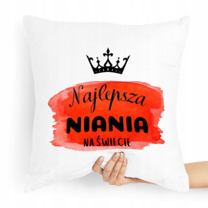 Prezent Poduszka Dla Niani Opiekunka Najlepsza