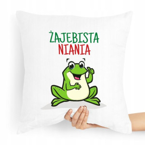 Prezent Poduszka Dla Niani Opiekunka Żajebista