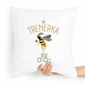 Prezent Poduszka Dla Trenera Jest Osom