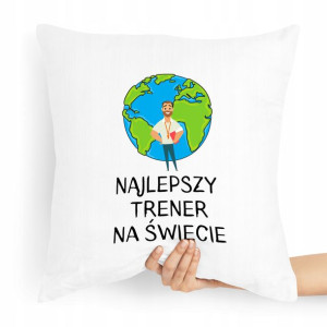 Prezent Poduszka Dla Trenera Najlepszy Na Świecie