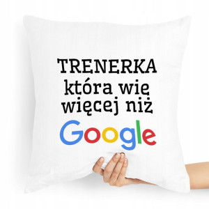 Prezent Poduszka Dla Trenera Wie Więcej Niż