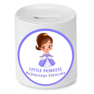 Skarbonka Córki Little Princess Najlepsza Córka