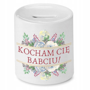 Skarbonka Dla Babci Kocham Cię Babciu! Prezent