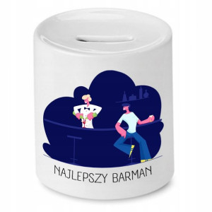 Skarbonka Dla Barmana Najlepszy Barman Prezent
