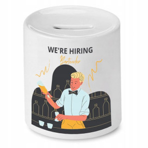 Skarbonka Dla Barmana We're Hiring Bartender
