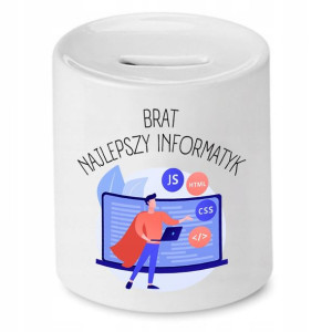 Skarbonka Dla Brata Najlepszy Informatyk Prezent