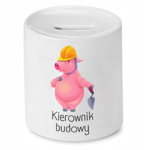 Skarbonka Dla Budowlańca Kierownik Budowy Prezent