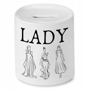 Skarbonka Dla Dziewczyny Lady Prezent