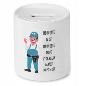 Skarbonka Dla Hydraulika Zawsze Dopomoże Prezent