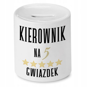 Skarbonka Dla Kierownika Kierownik Na 5 Gwiazdek