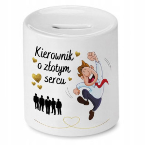 Skarbonka Dla Kierownika Kierownik O Złotym Sercu