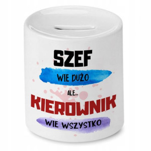Skarbonka Dla Kierownika Kierownik Wie Wszystko