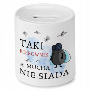 Skarbonka Dla Kierownika Mucha Nie Siada Prezent