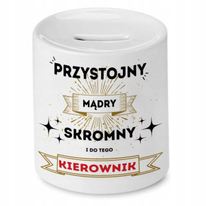 Skarbonka Dla Kierownika Przystojny I Mądry