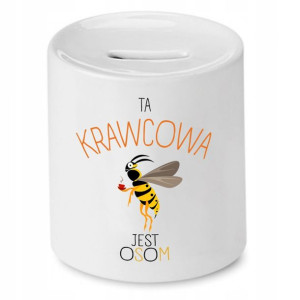 Skarbonka Dla Krawcowej Krawca Jest Osom