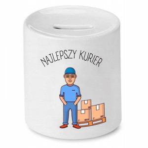 Skarbonka Dla Kuriera Najlepszy Kurier Prezent