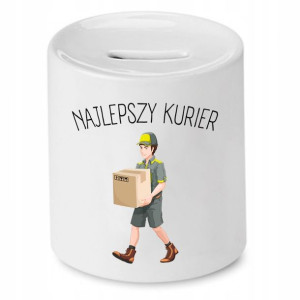 Skarbonka Dla Kuriera Najlepszy Kurier Prezent
