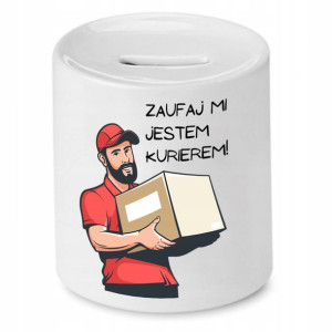 Skarbonka Dla Kuriera Zaufaj Mi Jestem Kurierem!