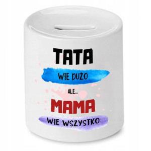 Skarbonka Dla Mamy Matki Mama Wie Wszystko Prezent