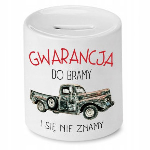 Skarbonka Dla Mechanika Gwarancja Do Bramy Prezent