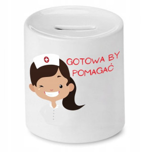Skarbonka Dla Pielęgniarki Gotowa By Pomagać