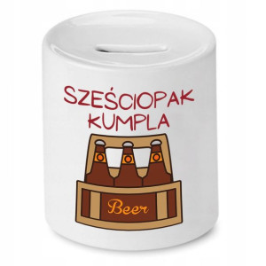 Skarbonka Dla Przyjaciela Sześciopak Kumpla