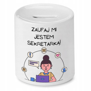 Skarbonka Dla Sekretarki Jestem Sekretarką Prezent