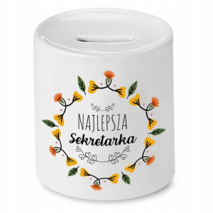 Skarbonka Dla Sekretarki Najlepsza Sekretarka