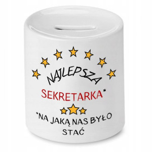 Skarbonka Dla Sekretarki Najlepsza Sekretarka