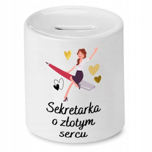 Skarbonka Dla Sekretarki Sekretarka O Złotym Sercu