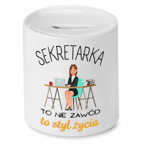 Skarbonka Dla Sekretarki To Styl Życia Prezent