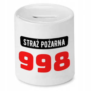 Skarbonka Dla Strażaka Straż Pożarna 998