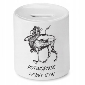 Skarbonka Dla Syna Potwornie Fajny Syn Prezent