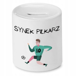 Skarbonka Dla Syna Synek Piłkarz Prezent