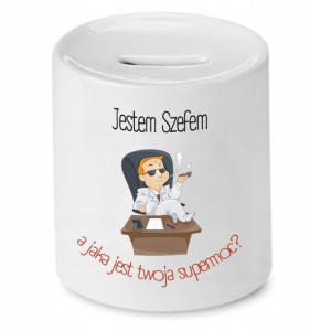 Skarbonka Dla Szefa Jestem Szefem Prezent