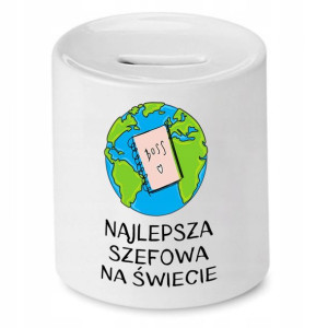 Skarbonka Dla Szefa Najlepsza Na Świecie Prezent