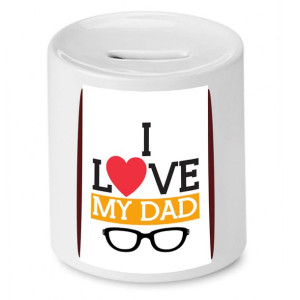 Skarbonka Dla Taty I Love My Dad Prezent
