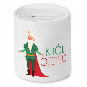 Skarbonka Dla Taty Król Ojciec Król Tata Prezent