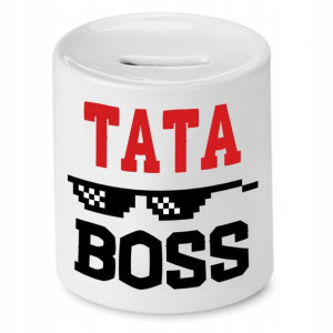 Skarbonka Dla Taty Tata Boss Prezent