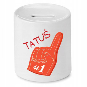 Skarbonka Dla Taty Tatuś Na Medal #1 Prezent